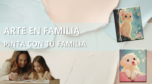 Pintar por números en familia: un viaje artístico en familia 🖼️👨👩👧
