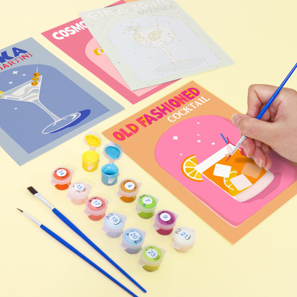 Arte del Cóctel – Pintar por números