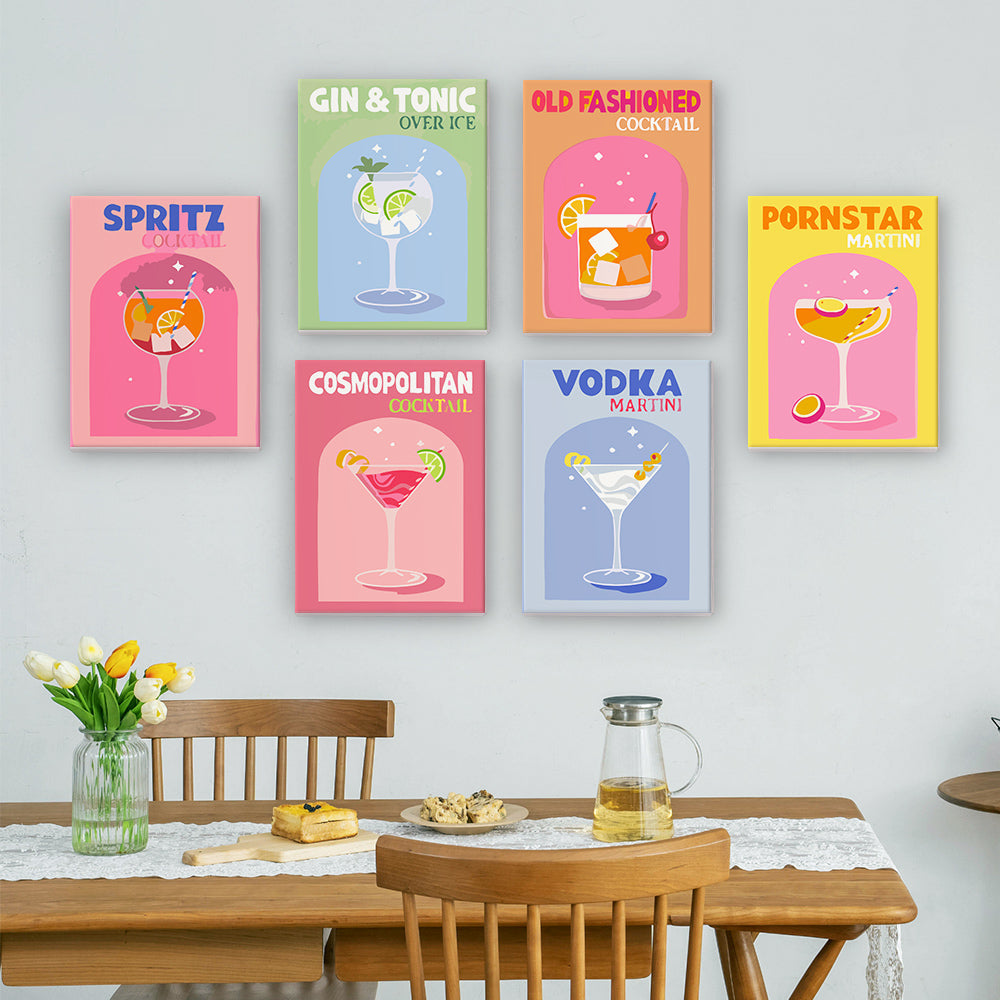 Arte del Cóctel – Pintar por números