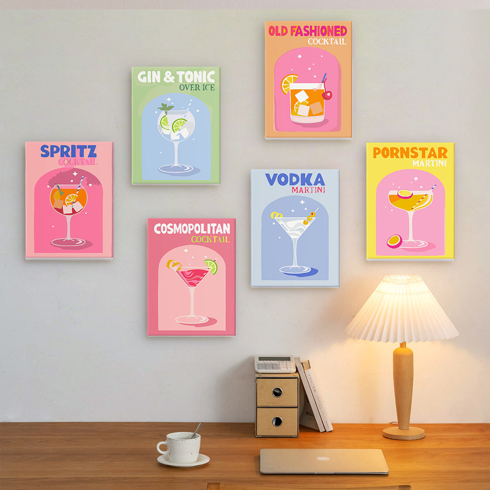 Arte del Cóctel – Pintar por números