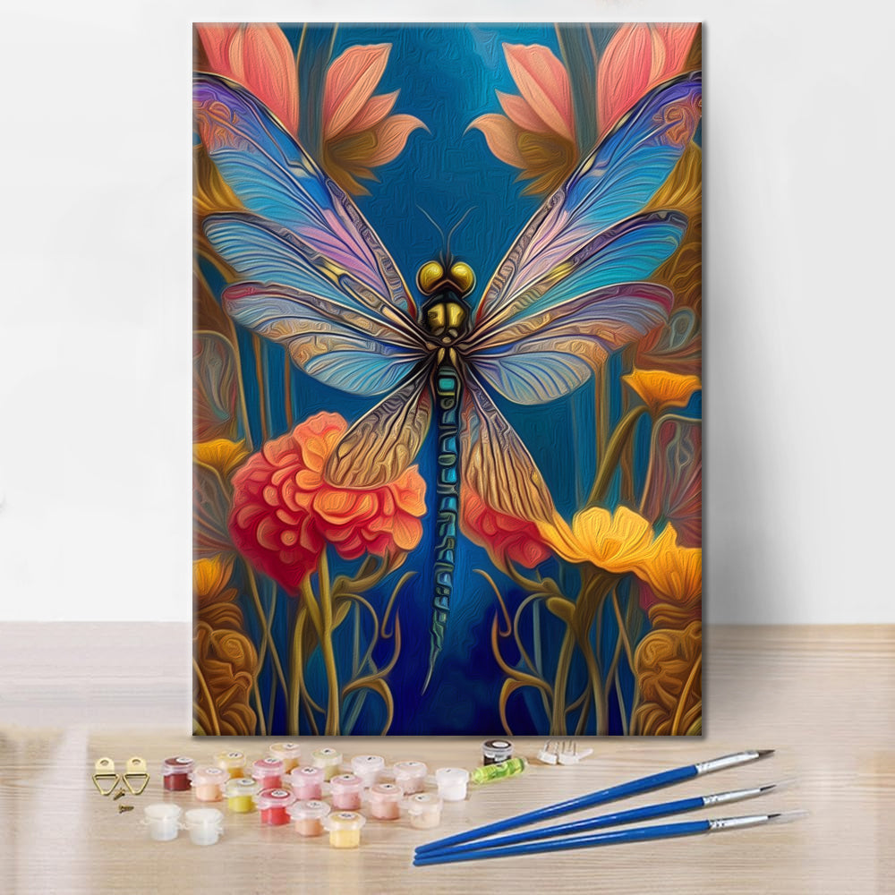 Unas Hermosas Libélulas - Pintar por Números