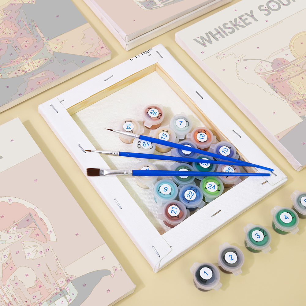 Cóctel II – Pintar por números