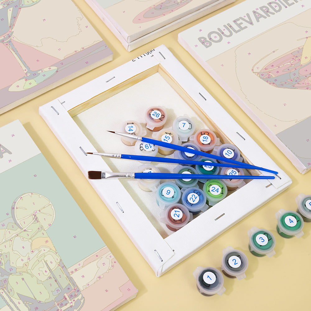 Cóctel IV – Pintar por números