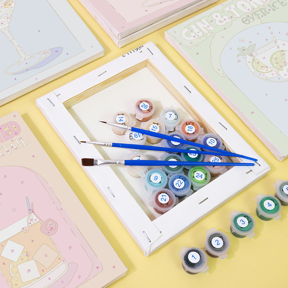 Arte del Cóctel – Pintar por números