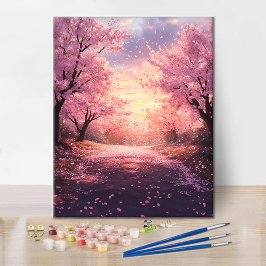 Pasarela De Sakura - Pintar por Números