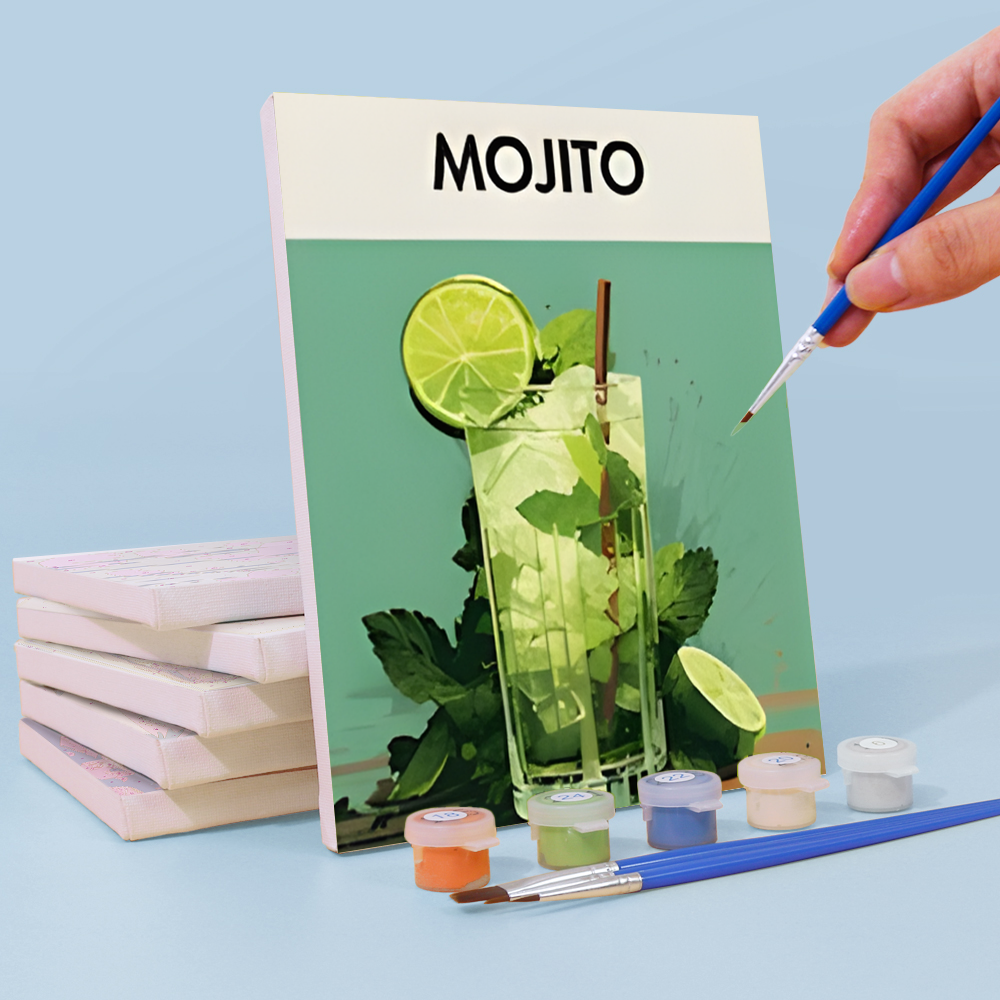 Cóctel I – Pintar por números