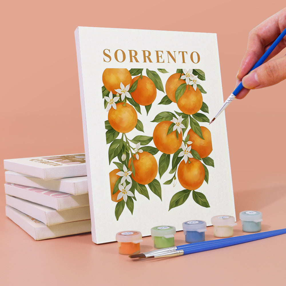 Costa Cítrica – Pintar por números