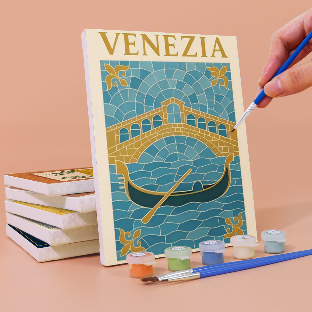 Ciudades Doradas – Pintar por números