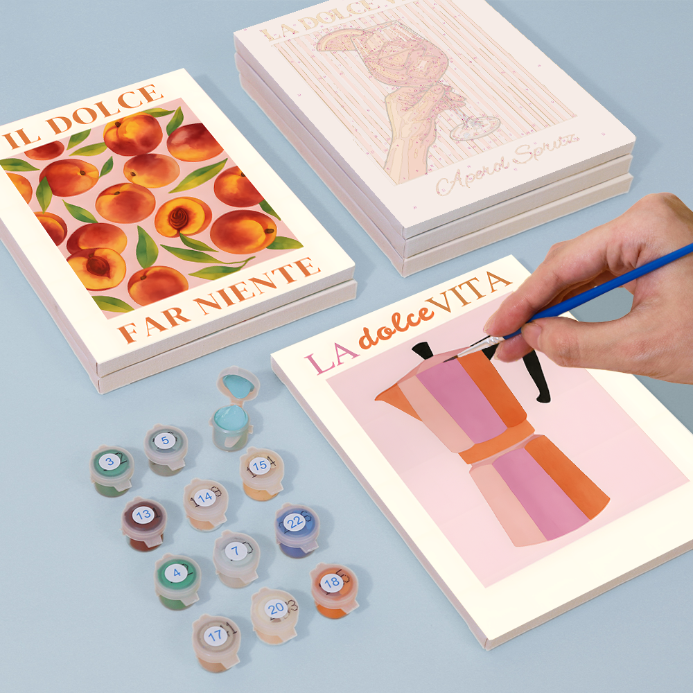 Momentos Dulces – Pintar por números