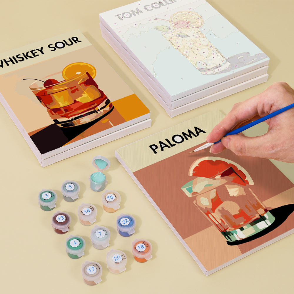 Cóctel II – Pintar por números