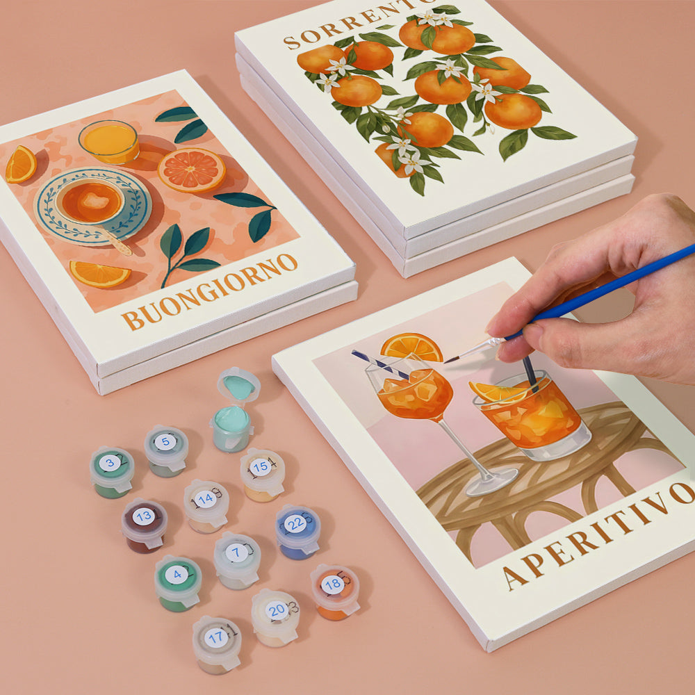 Costa Cítrica – Pintar por números