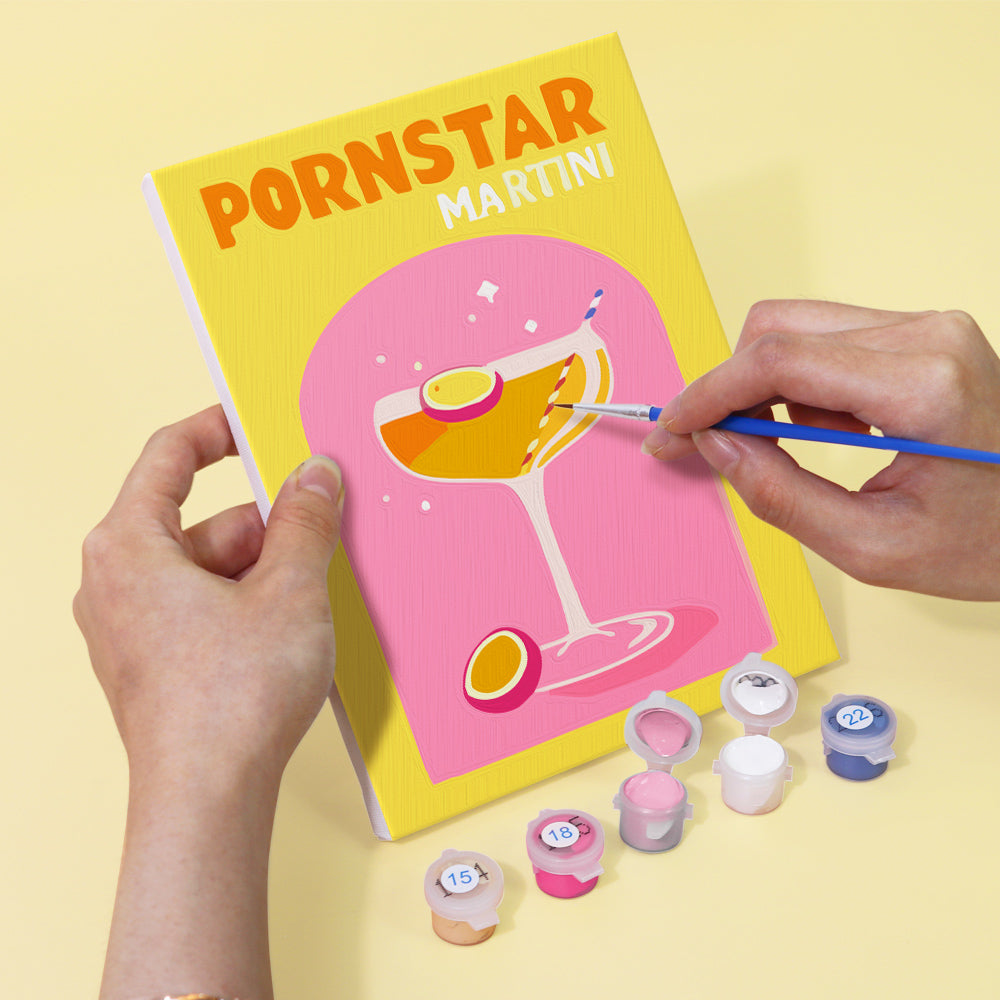 Arte del Cóctel – Pintar por números