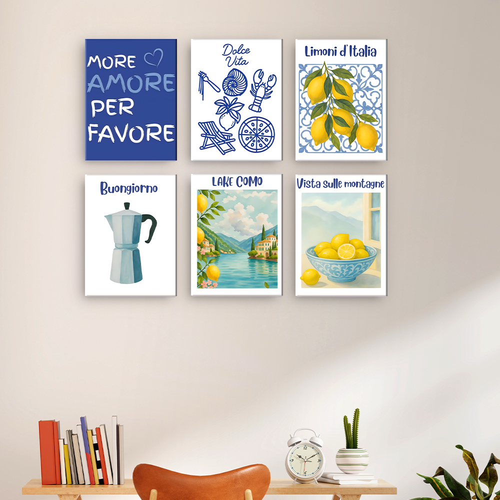 Encanto Italiano – Pintar por números