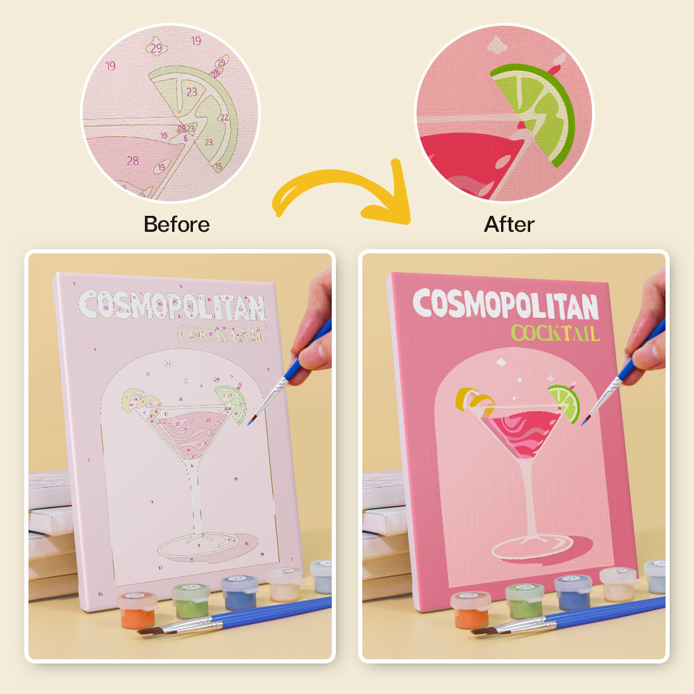 Arte del Cóctel – Pintar por números