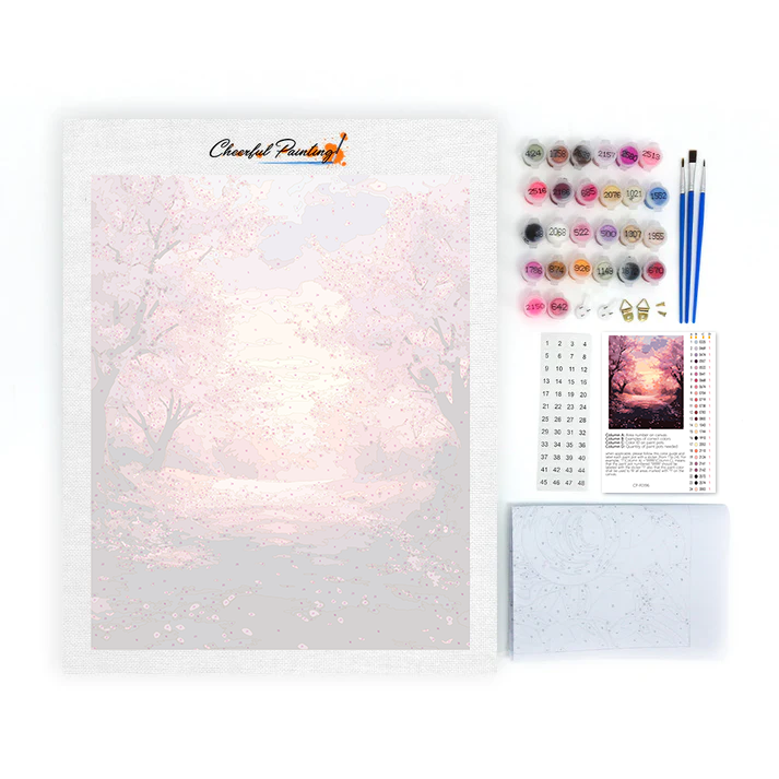 Pasarela De Sakura - Pintar por Números