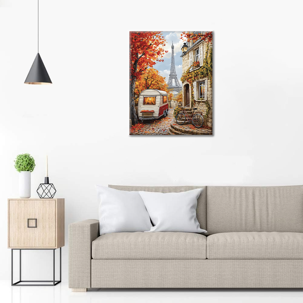 Otoño Parisino - Pintar por Números