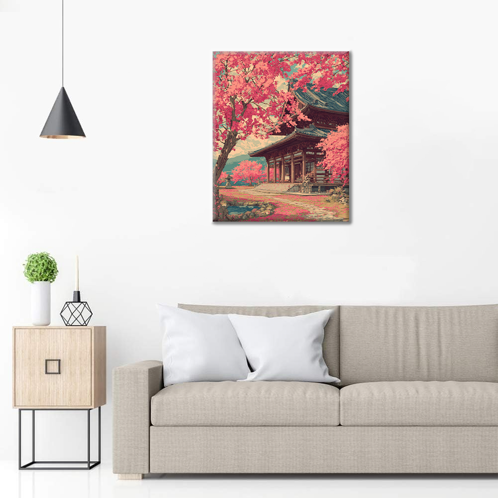 Santuario de Ise - Pintar por números