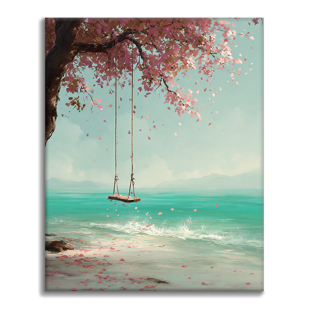 Sakura Swing - Pintar por números