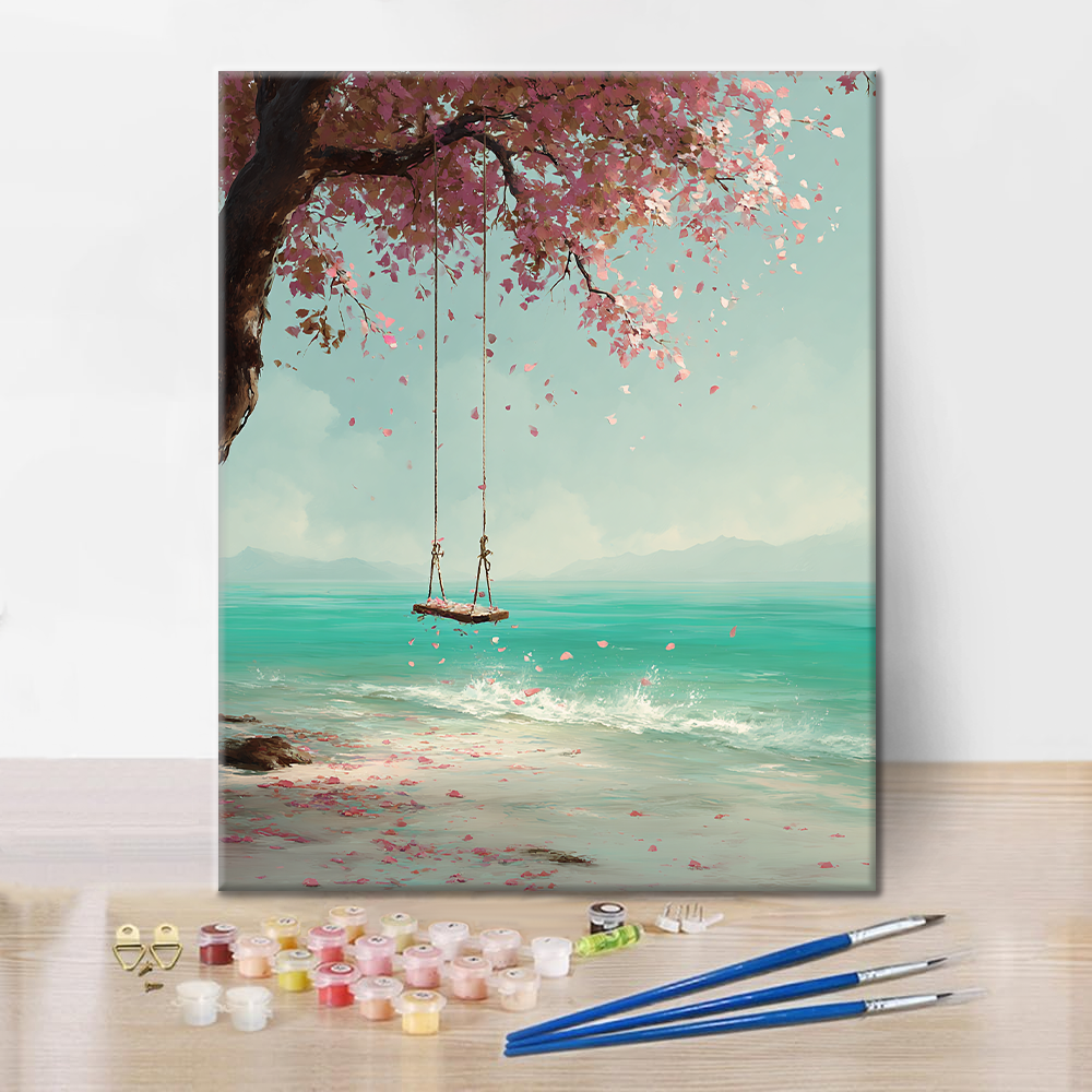 Sakura Swing - Pintar por números