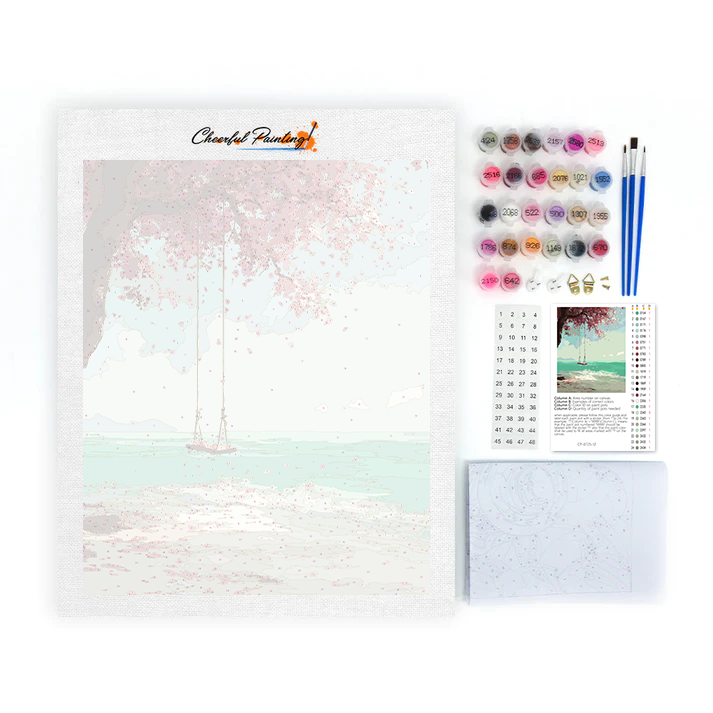 Sakura Swing - Pintar por números
