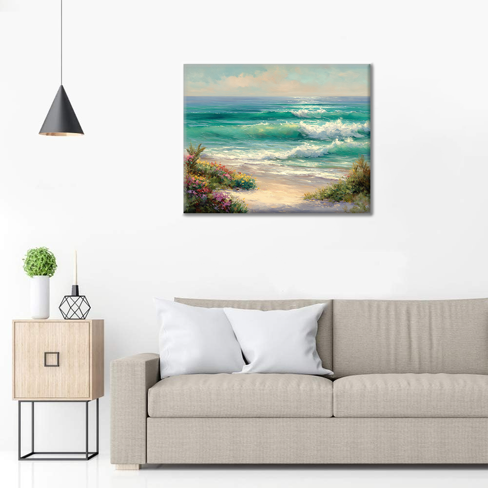 Horizonte sereno - Pintar por números