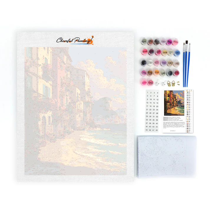 Sunset Shores - Pintar por números