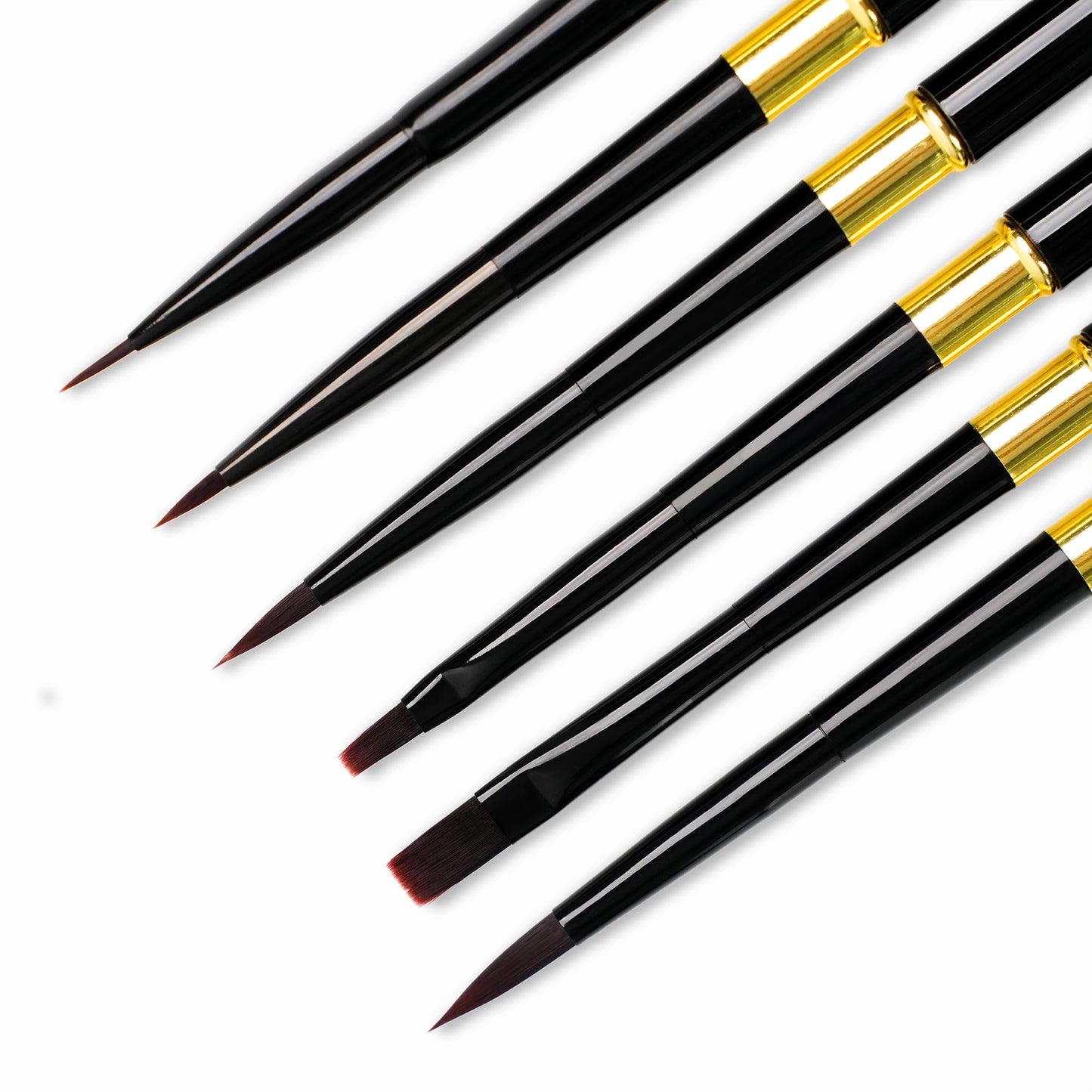 Pinceles profesionales desmontables (6 piezas)