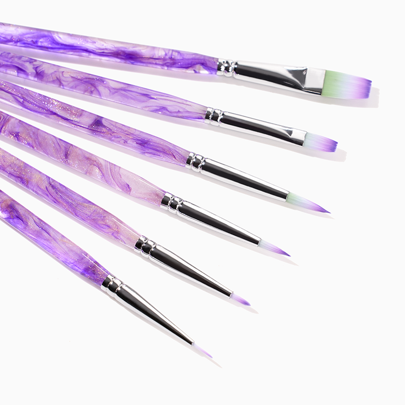Purple Haze Pinceles (6 piezas)