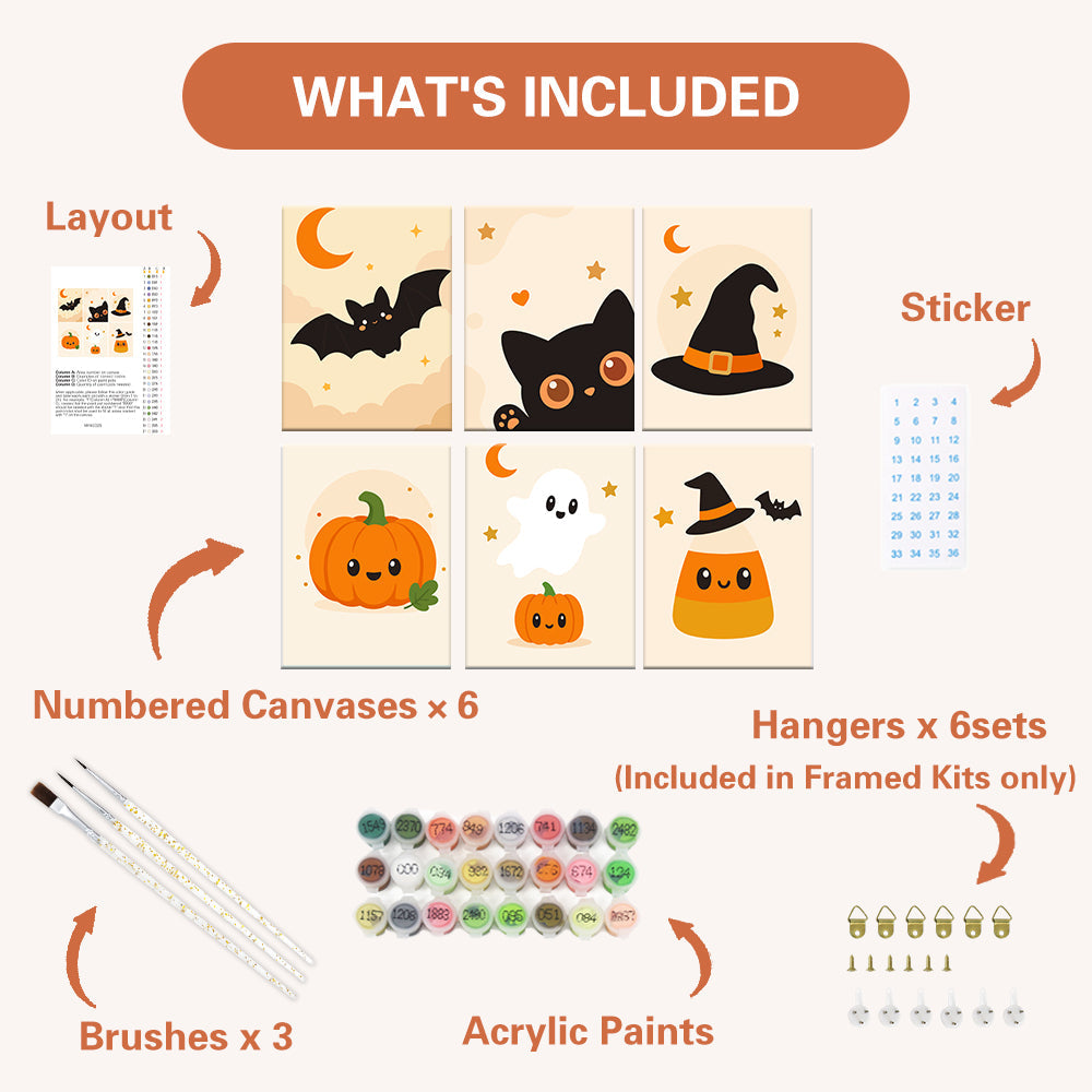 Íconos mínimos de Halloween