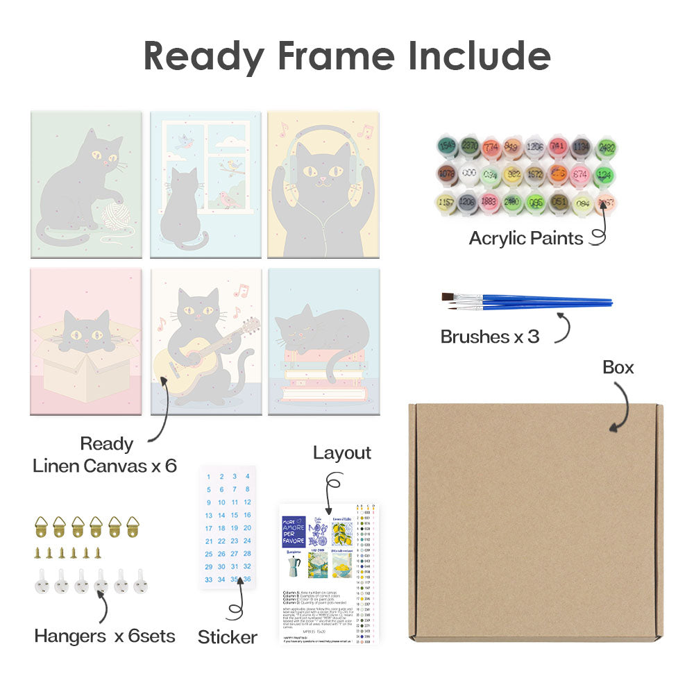 Vida relajante - Pintar por números