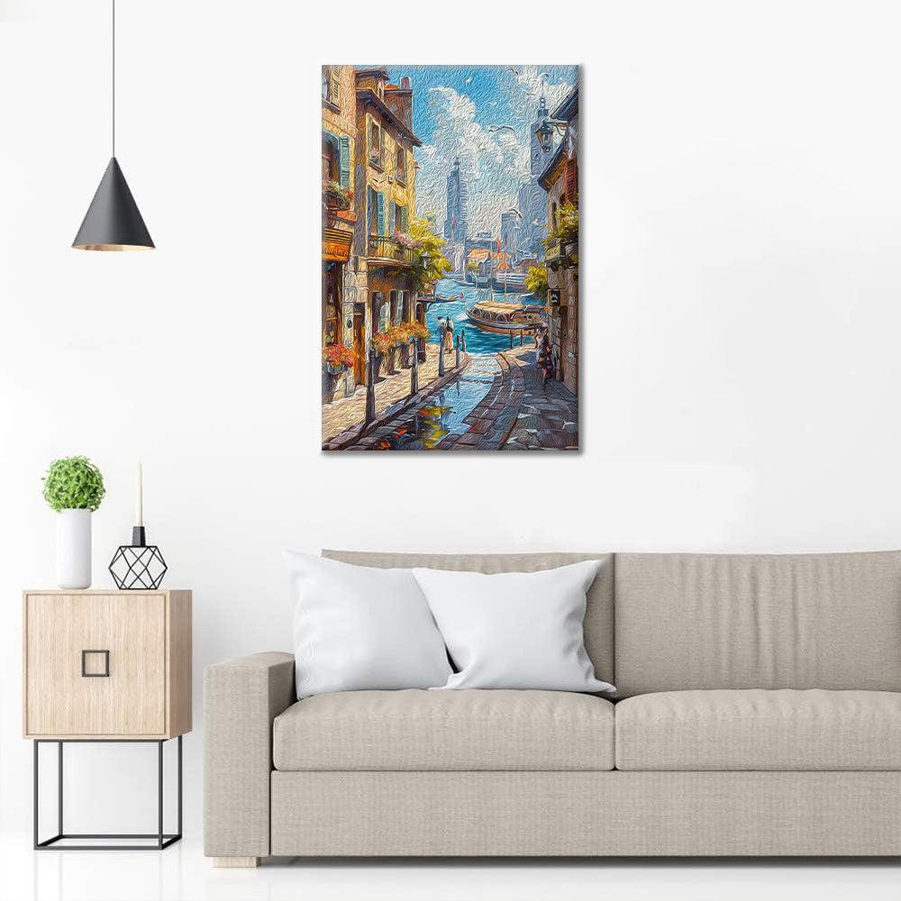 Paseo marítimo - Pintar por Números