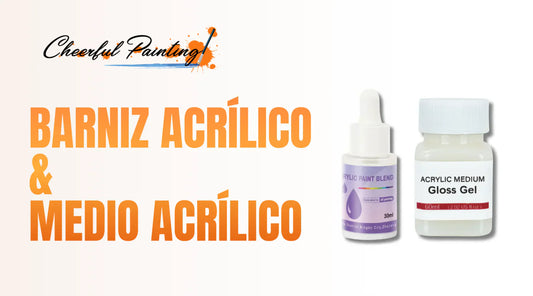 ¿Por qué usar barniz acrílico y diluyente para pintura acrílica en tus pinturas por números?