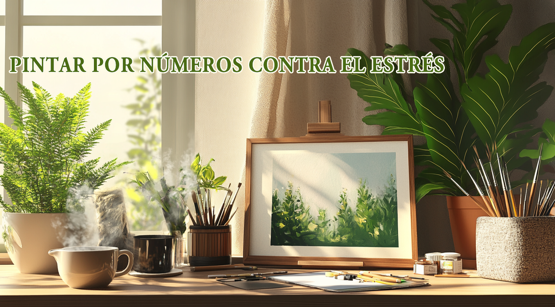 ¿Por qué la pintura por números es una gran aliada contra la ansiedad?