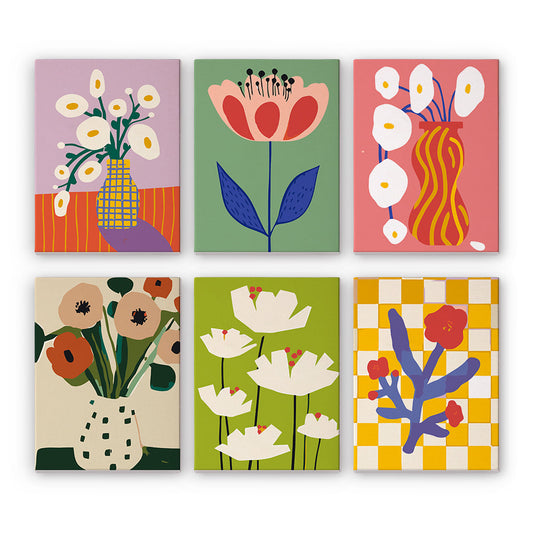 Sinfonía Floral – Pintar por números