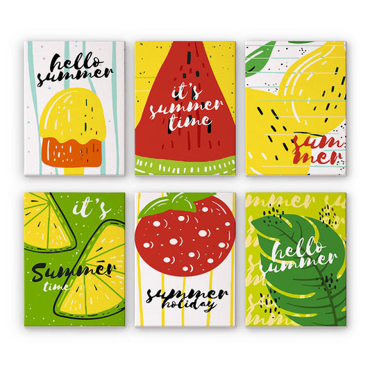 Fruta de Verano – Pintar por números