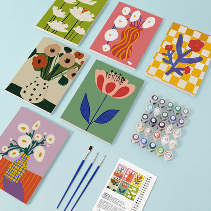 Sinfonía Floral – Pintar por números