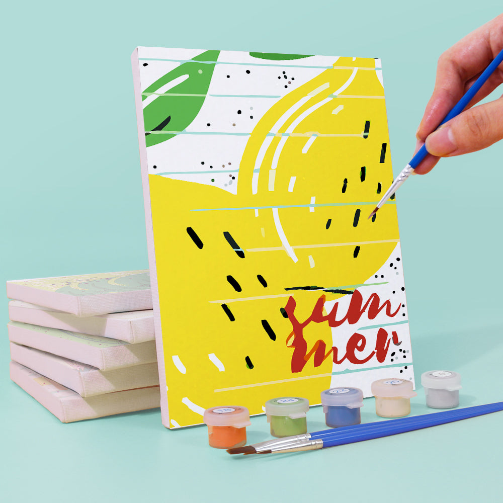 Fruta de Verano – Pintar por números