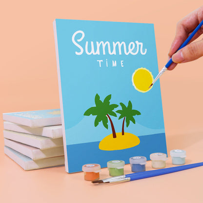 Brillo de Verano – Pintar por números
