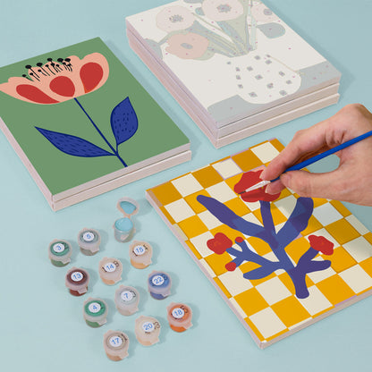 Sinfonía Floral – Pintar por números