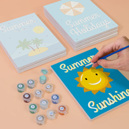 Brillo de Verano – Pintar por números