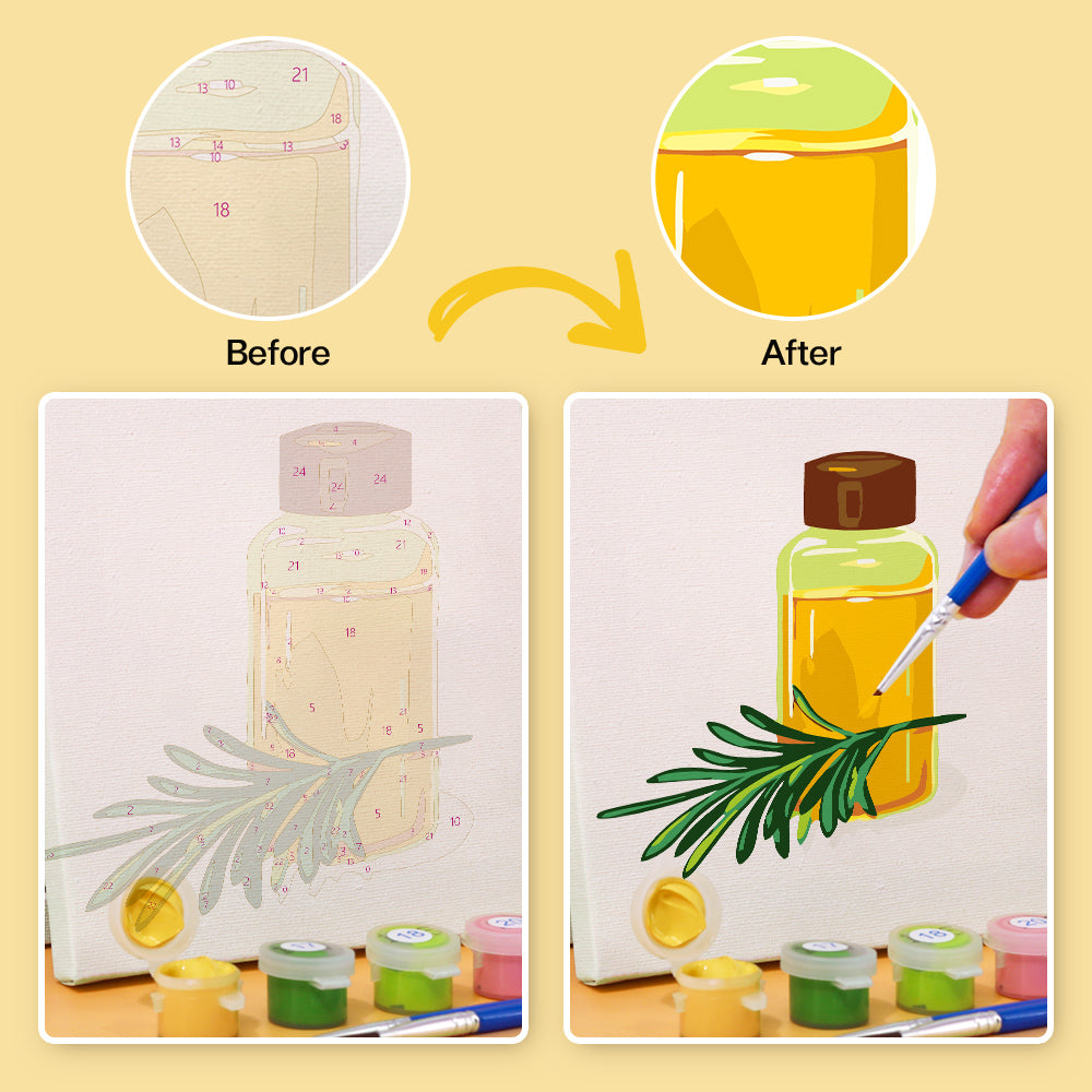 Néctar de Verano – Pintar por números