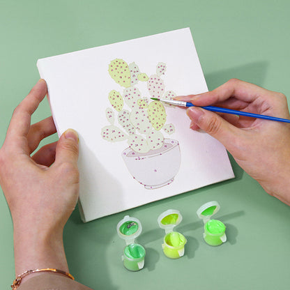 Plantas Verdes - Pintar por Números