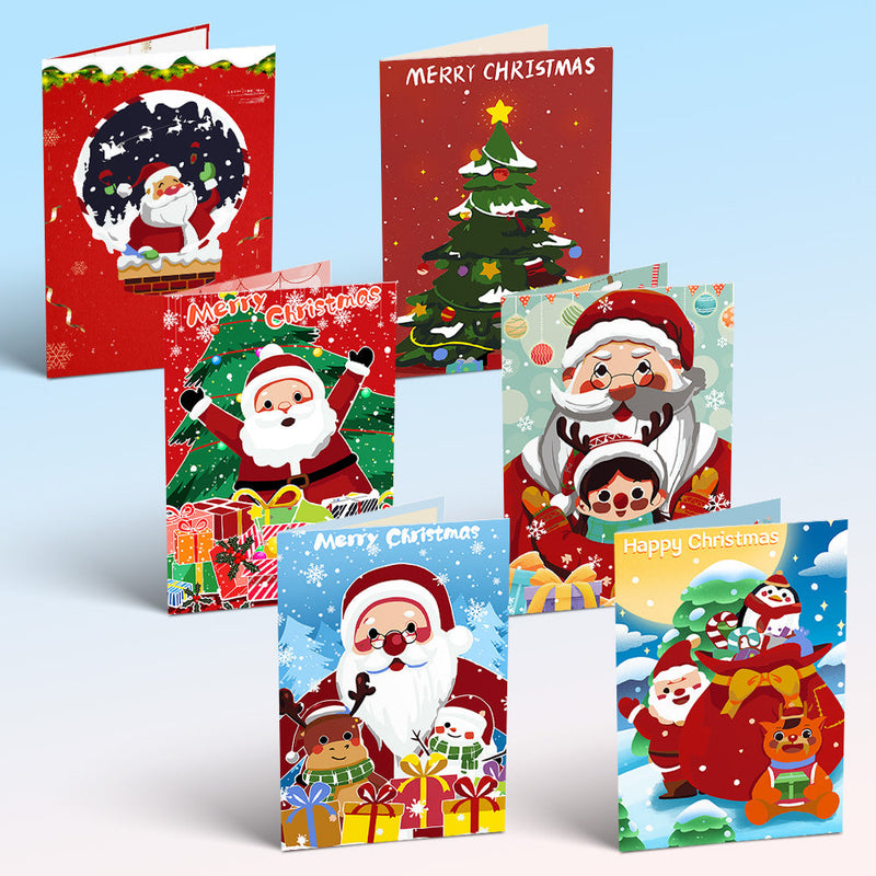 Tarjeta De Navidad Iii - Pintar por Números