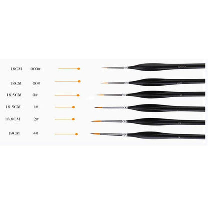 Pincel Profesional (6 Piezas)