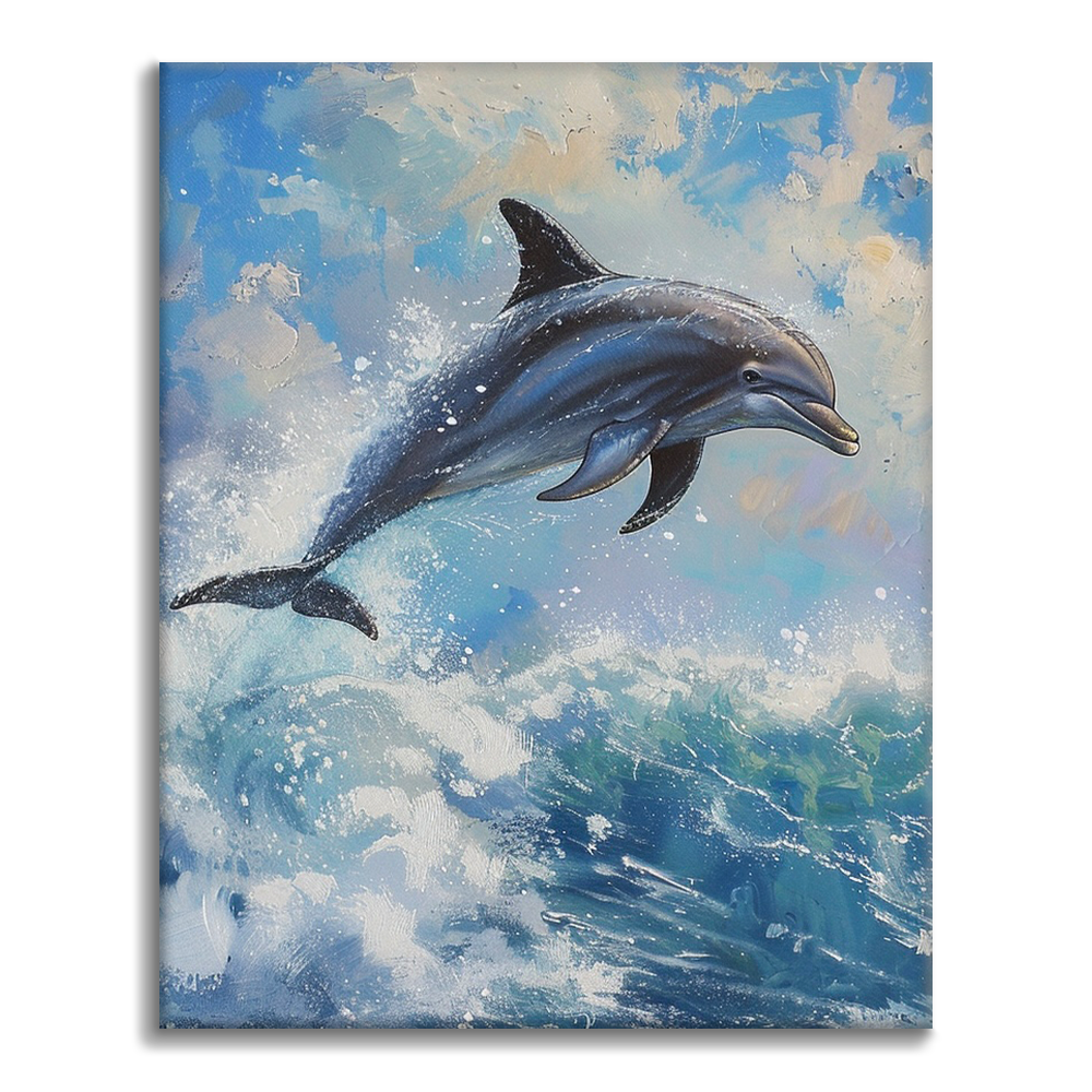 Delfines - Pintar por Números