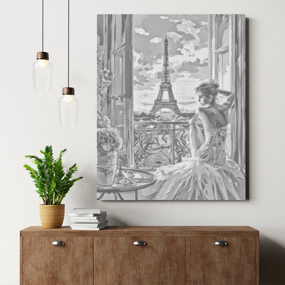 Pink dream - Pintura por puntos