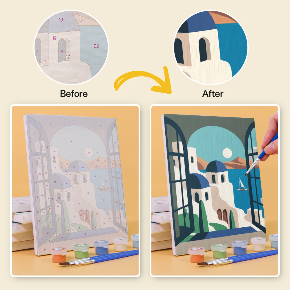 Edificios Famosos - Pintar por Números
