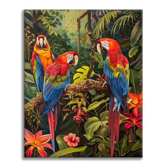 Guacamayo - Pintar por Números