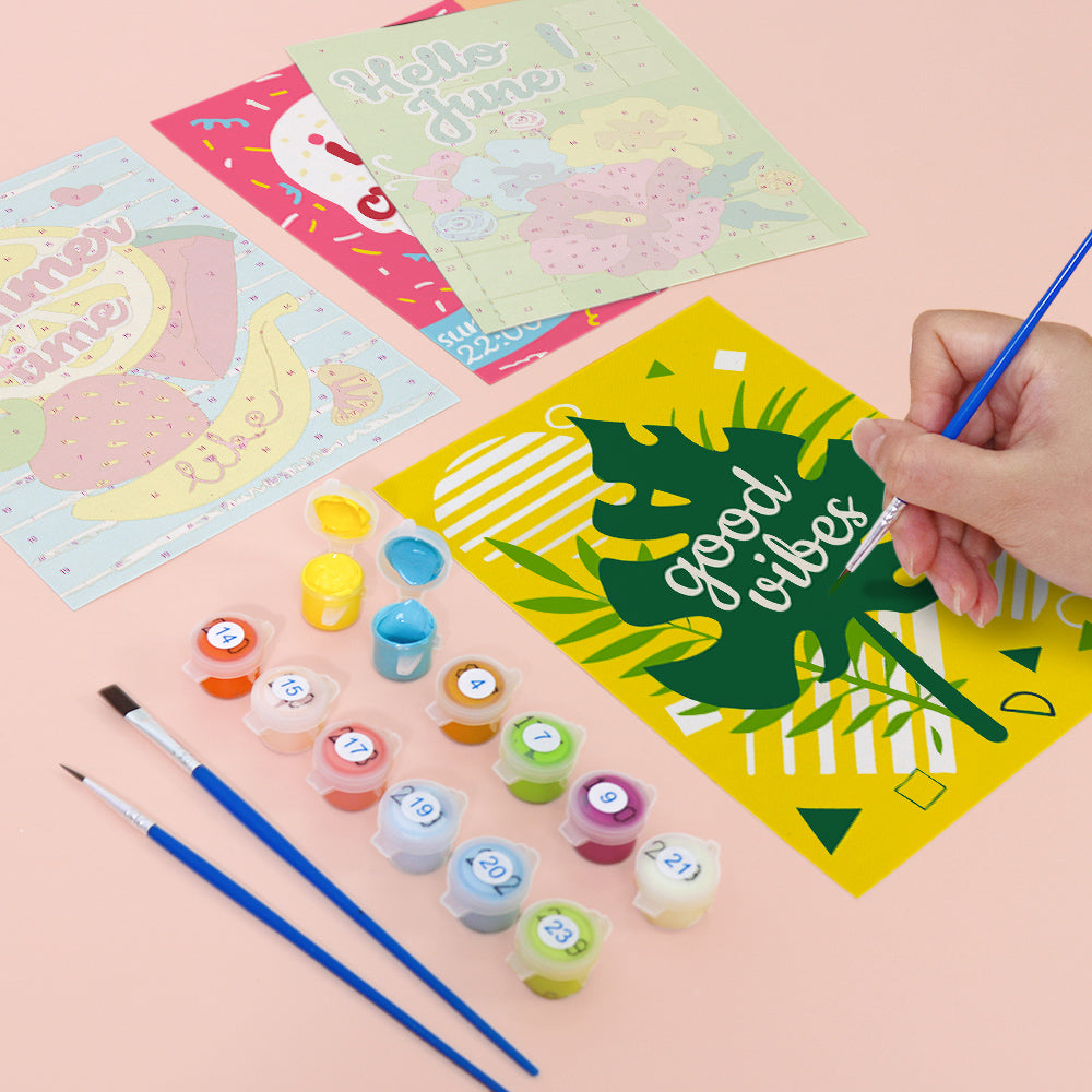 Dulce Verano – Pintar por números
