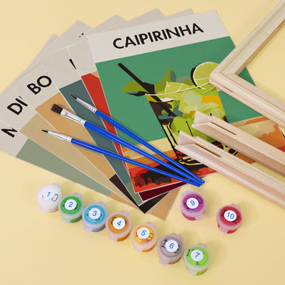 Cóctel IV – Pintar por números